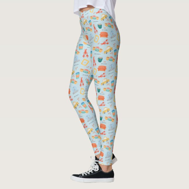 Muster für klassische FRIENDS™ Icons Leggings (Links)