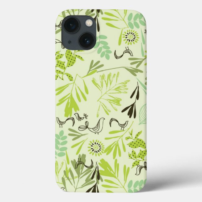 Muster für kleine Vögel Case-Mate iPhone Hülle (Rückseite)