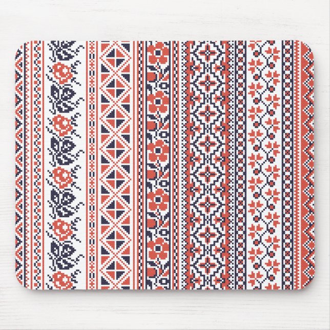 Muster für Kreuzstiche Mousepad (Vorne)