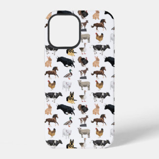 Muster für Landtiere iPhone 12 Hülle