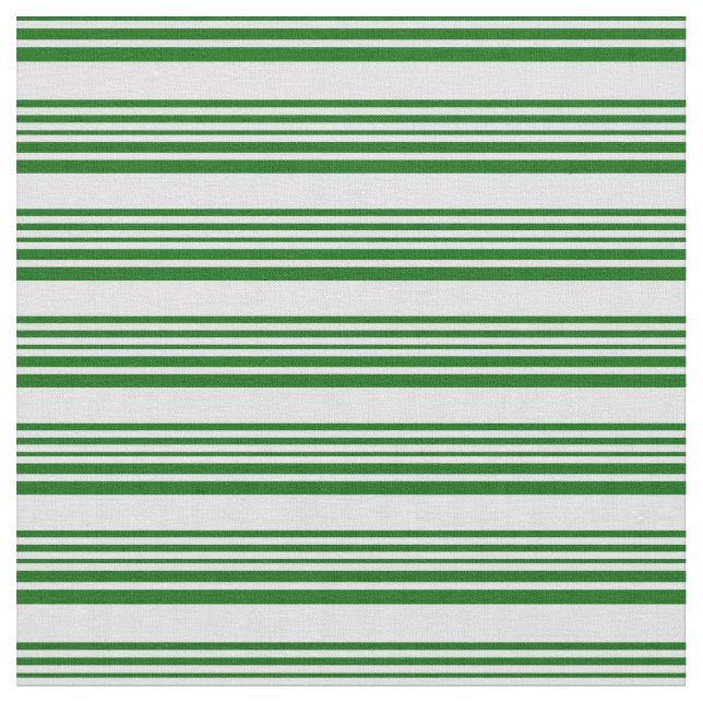Muster für Lavendel und dunkle grüne Linien Stoff (Nahaufnahme)