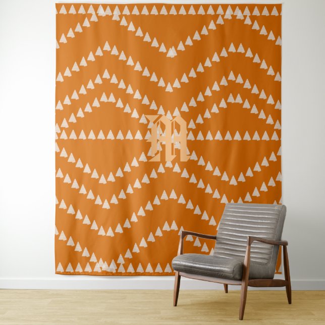 Muster für leuchtende Pfeile Wandteppich (Beispiel)