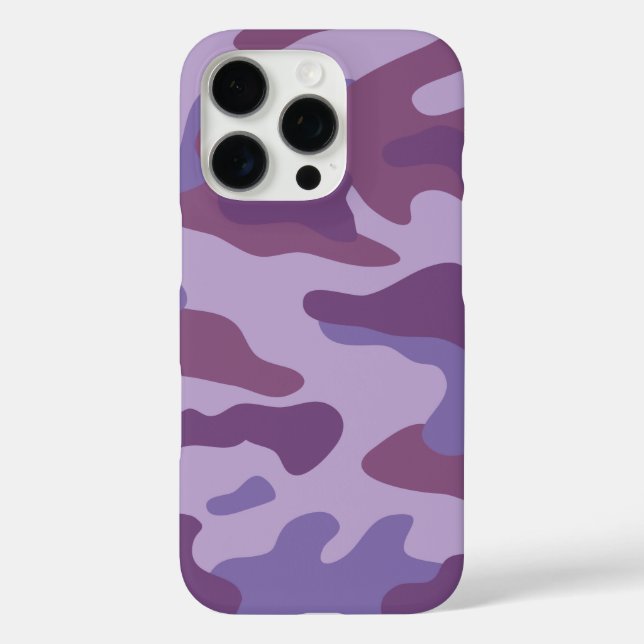 Muster für lila Camouflage | Case-Mate iPhone Hülle (Rückseite)
