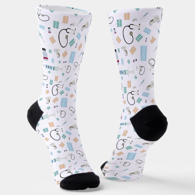 Muster für medizinische Versorgung Socken (Gewinkelt)