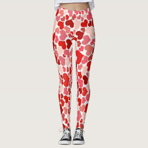 Muster für mehrfarbige Herzen 20367 Leggings