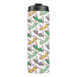 Muster für mehrfarbiges BH Thermosbecher