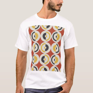 Muster für nahtlose geometrische Farbkreise T-Shirt