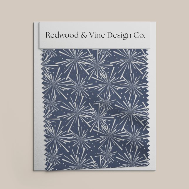 Muster für Navy und White Fireworks Stoff (Von Creator hochgeladen)