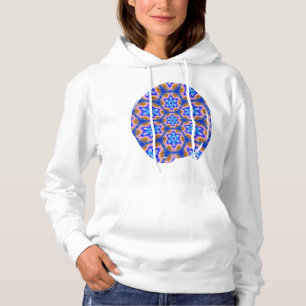 Muster für niedliche Furry-Blume Hoodie