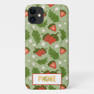 Muster für Obstkörbe - Erdbeeren Case-Mate iPhone Hülle
