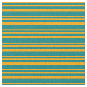 Muster für orange und Aquamarine Streifen Stoff