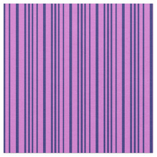 Muster für Orchid & Midnight Blue Lines Stoff