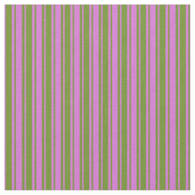 Muster für orchide und grüne Streifen/Linien Stoff (Nahaufnahme)
