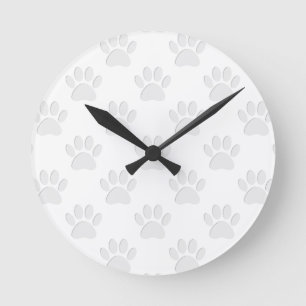 Muster für Papierschnitt Runde Wanduhr