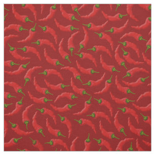 Muster für Paprikaschoten für Hot Chili Stoff