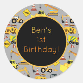 Muster für personalisierte LKW Runder Aufkleber