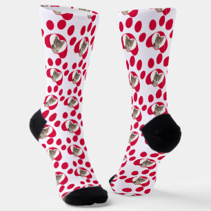 Muster für personalisiertes Cat- oder Hundeschlitt Socken