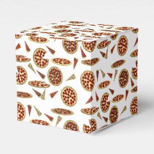 Muster für Pizza-Liebhaber Geschenkschachtel