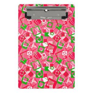 Muster für Re-Re-Quadrate Mini Klemmbrett