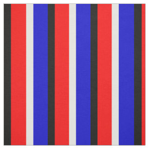 Muster für Red Blue Stripes Stoff