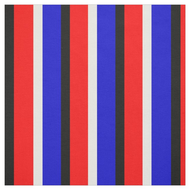 Muster für Red Blue Stripes Stoff (Muster)