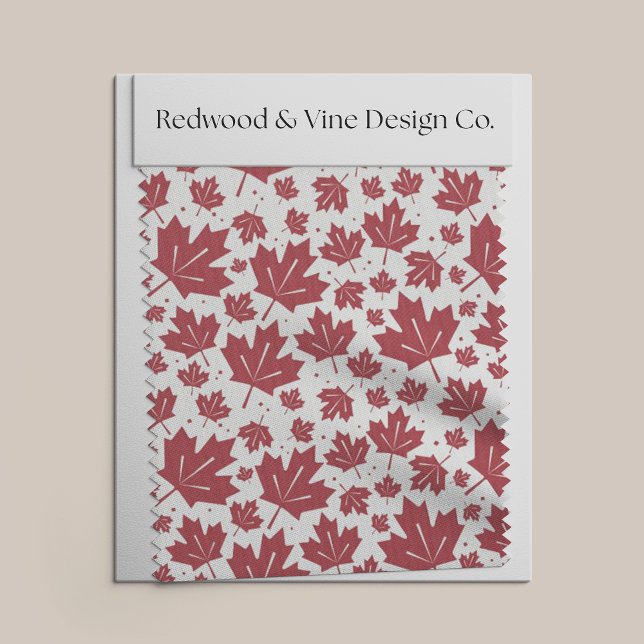 Muster für Red Maple-Blätter Stoff (Von Creator hochgeladen)