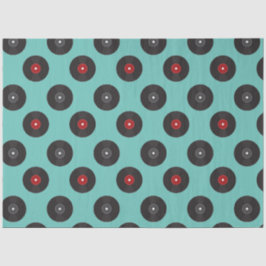 Muster für Retro Jukebox-Platten Seidenpapier