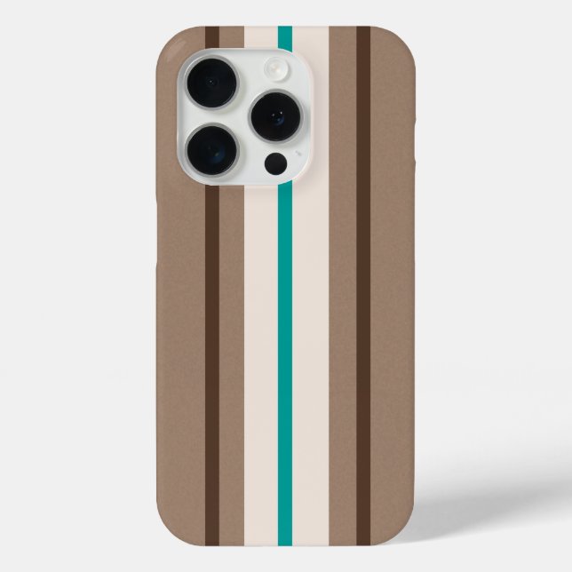 Muster für Retro-Surfstreifen Case-Mate iPhone Hülle (Rückseite)