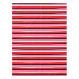 Muster für rosa Streifen Tischdecke