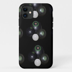 Muster für Schwarz-Weiß-Rasen, Case-Mate iPhone Hülle