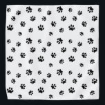 Muster für schwarze Paws Kopftuch<br><div class="desc">Zeigen Sie,  wie viel Sie Tiere mit dieser niedlichen schwarzen Pfote Druck gemustert bandana Liebe. Auch sieht phantastisch mit anderen leichteren Hintergründen aus. Wetten Sie,  dass Ihr Haustier es anziehen wird!</div>