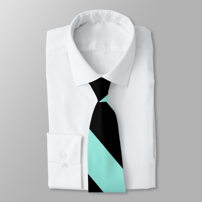 Muster für schwarze Streifen {pflücke deine Hinter Krawatte (Gebunden)