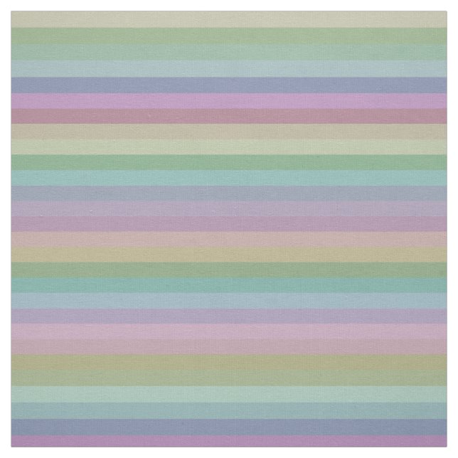 Muster für Soft Rainbow Stripes Stoff (Muster)