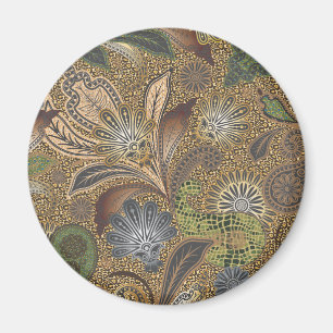 Muster für Tierdruckpaisley Magnet