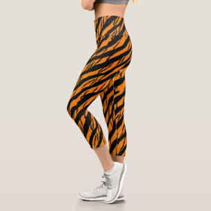 Muster für Tiger Capri Leggings