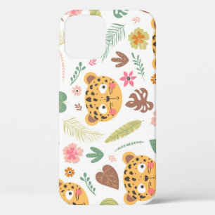 Muster für tropische Pflanze von Leopard Case-Mate iPhone Hülle