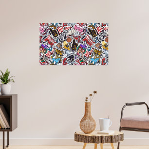 Muster für Uni-Comicen Poster