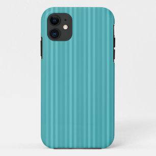 Muster für vertikale Streifen Aquamarin türkis Case-Mate iPhone Hülle