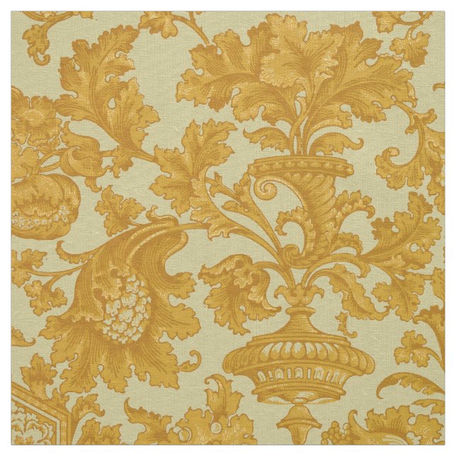 Muster für viktorianische Blume der Ära Cornucopia Stoff (Muster)