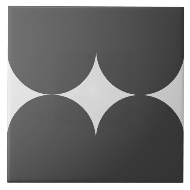 Muster für viktorianische Stilkreise Fliese (Vorderseite)