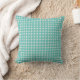 Muster für Vintage, Aquamarine grüne geometrische  Kissen (Blanket)