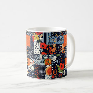 Muster für Vintage Blumenmuster (3) Kaffeetasse