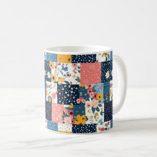 Muster für Vintage Blumenmuster (4) Kaffeetasse