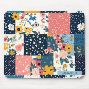 Muster für Vintage Blumenmuster (4) Mousepad