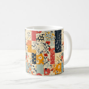 Muster für Vintage Blumenmuster (8) Kaffeetasse