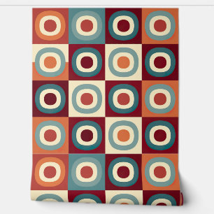 Muster für Vintage geometrische Kreise Tapete