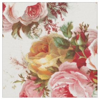 Muster für Vintage Shabby Chic-Rose Stoff