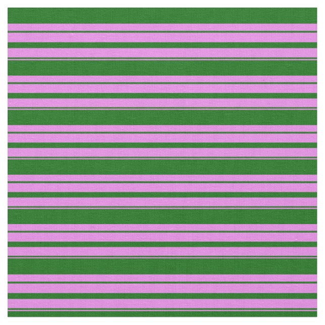 Muster für violette und dunkelgrüne Streifen Stoff (Nahaufnahme)