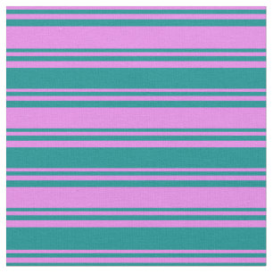 Muster für violette und dunkle Cyan-Streifen/Linie Stoff
