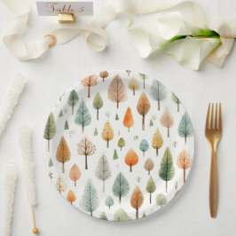 Muster für Wasserfarben Pappteller